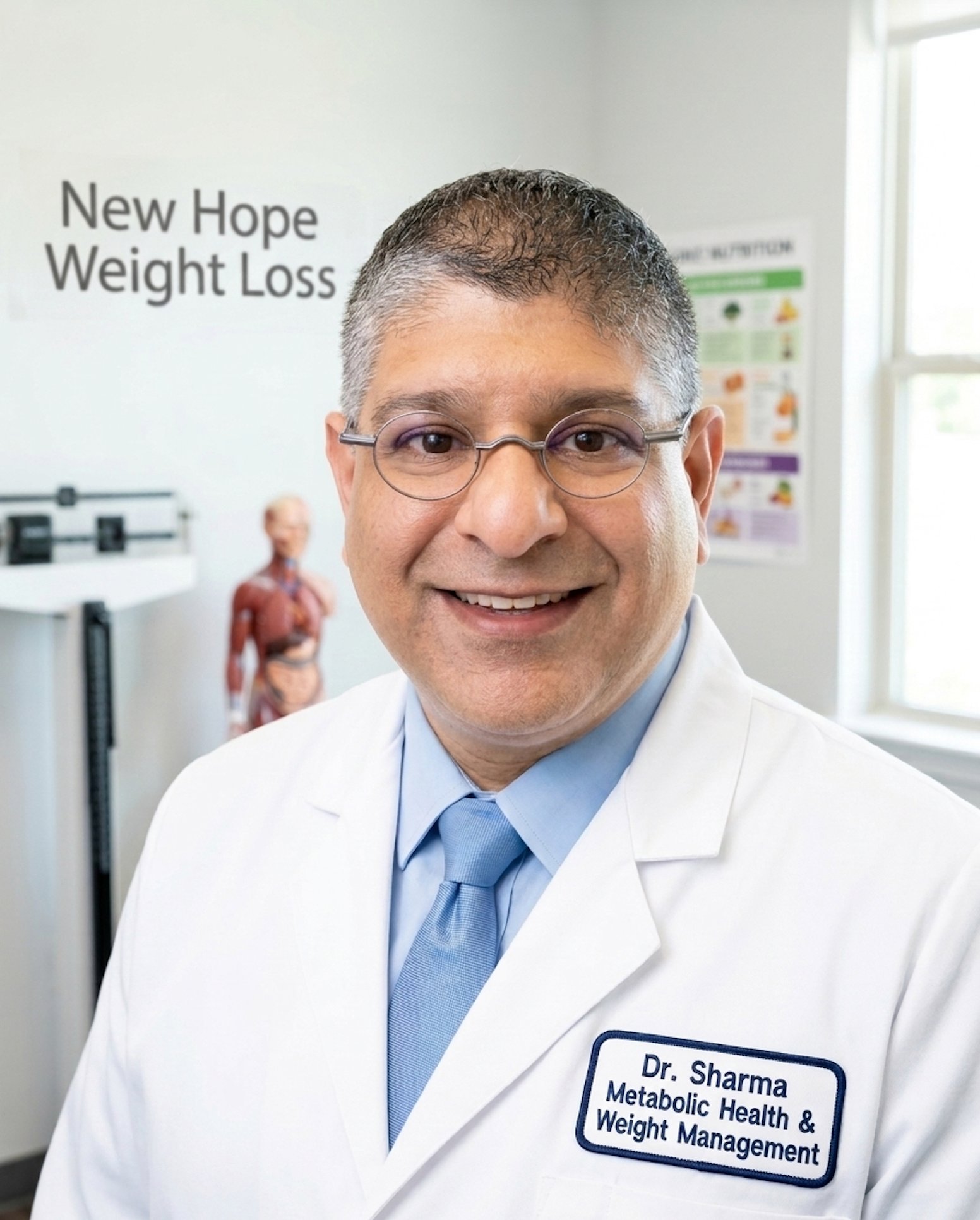 Dr. Anjmun Sharma, M.D., Medical Director at New Hope Weight Loss